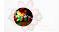Anel com Efeito Vitral