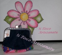 Porta-Moedas com fecho d'Avó