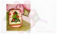 Sabonete decorativo de Natal Árvore (oferta saco de Organza)
