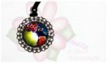 Medalhão com Efeito Vitral