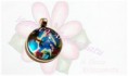 Medalhão com Efeito Vitral